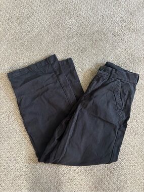 American Eagle Outfitters Black Wide Leg Jeans